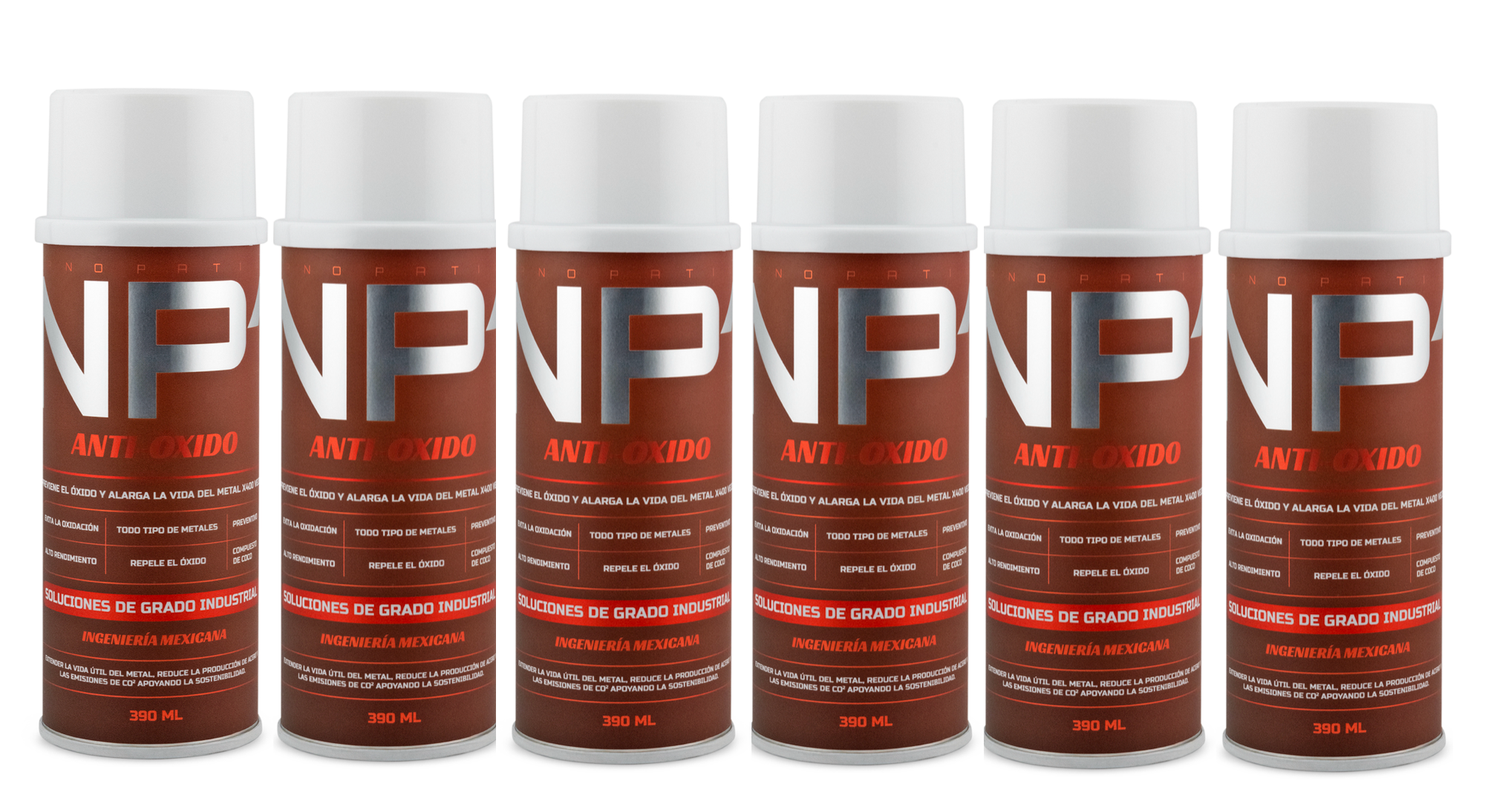NP1 Antioxido 6 Unidades: Aerosol 390ml
